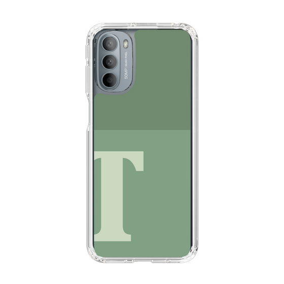 Slim Protection Case［ Original - initial two tone - T green ］