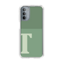 Slim Protection Case［ Original - initial two tone - T green ］