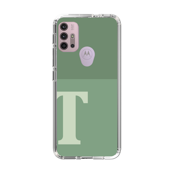 Slim Protection Case［ Original - initial two tone - T green ］