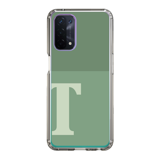 Slim Protection Case［ Original - initial two tone - T green ］