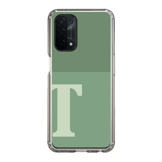 Slim Protection Case［ Original - initial two tone - T green ］