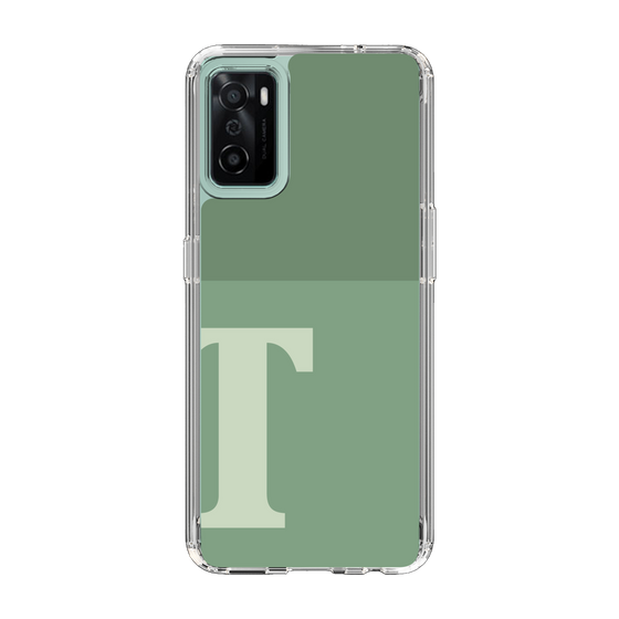 Slim Protection Case［ Original - initial two tone - T green ］