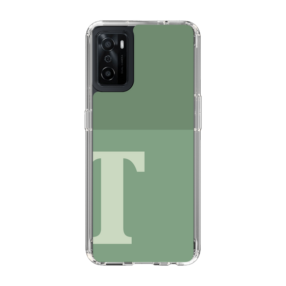 Slim Protection Case［ Original - initial two tone - T green ］