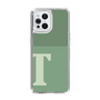 Slim Protection Case［ Original - initial two tone - T green ］