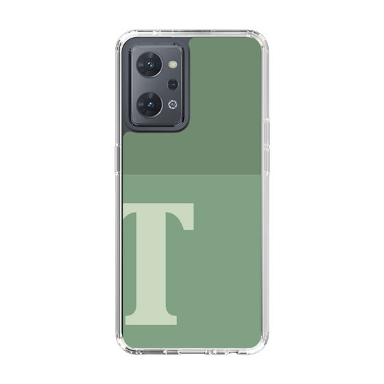 Slim Protection Case［ Original - initial two tone - T green ］