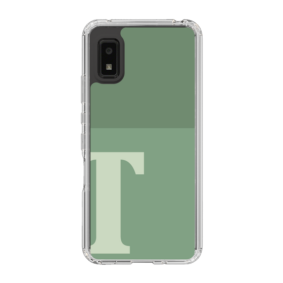 Slim Protection Case［ Original - initial two tone - T green ］