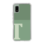 Slim Protection Case［ Original - initial two tone - T green ］