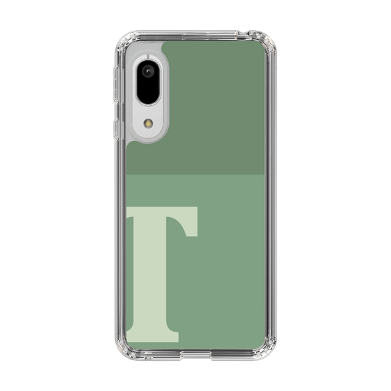 Slim Protection Case［ Original - initial two tone - T green ］