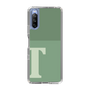 Slim Protection Case［ Original - initial two tone - T green ］