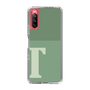 Slim Protection Case［ Original - initial two tone - T green ］