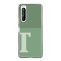 Slim Protection Case［ Original - initial two tone - T green ］