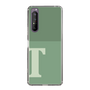 Slim Protection Case［ Original - initial two tone - T green ］