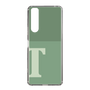 Slim Protection Case［ Original - initial two tone - T green ］