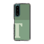 Slim Protection Case［ Original - initial two tone - T green ］
