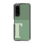 Slim Protection Case［ Original - initial two tone - T green ］
