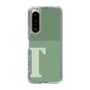 Slim Protection Case［ Original - initial two tone - T green ］