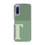 Slim Protection Case［ Original - initial two tone - T green ］