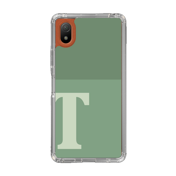 Slim Protection Case［ Original - initial two tone - T green ］