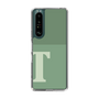 Slim Protection Case［ Original - initial two tone - T green ］