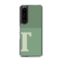 Slim Protection Case［ Original - initial two tone - T green ］