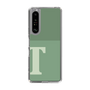 Slim Protection Case［ Original - initial two tone - T green ］