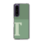 Slim Protection Case［ Original - initial two tone - T green ］