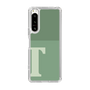 Slim Protection Case［ Original - initial two tone - T green ］