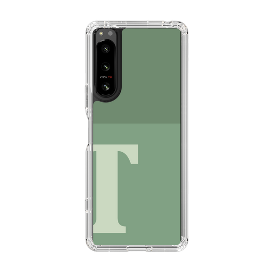 Slim Protection Case［ Original - initial two tone - T green ］