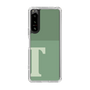 Slim Protection Case［ Original - initial two tone - T green ］