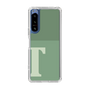 Slim Protection Case［ Original - initial two tone - T green ］