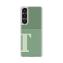 Slim Protection Case［ Original - initial two tone - T green ］