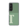 Slim Protection Case［ Original - initial two tone - T green ］