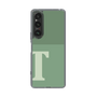 Slim Protection Case［ Original - initial two tone - T green ］