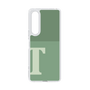 Slim Protection Case［ Original - initial two tone - T green ］