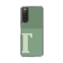 Slim Protection Case［ Original - initial two tone - T green ］