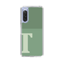 Slim Protection Case［ Original - initial two tone - T green ］