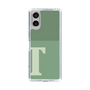 Slim Protection Case［ Original - initial two tone - T green ］
