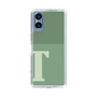 Slim Protection Case［ Original - initial two tone - T green ］