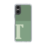 Slim Protection Case［ Original - initial two tone - T green ］
