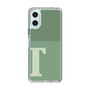 Slim Protection Case［ Original - initial two tone - T green ］