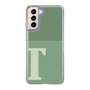 Slim Protection Case［ Original - initial two tone - T green ］