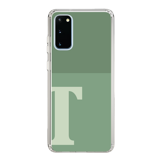 Slim Protection Case［ Original - initial two tone - T green ］