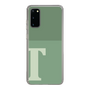 Slim Protection Case［ Original - initial two tone - T green ］