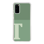 Slim Protection Case［ Original - initial two tone - T green ］