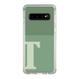 Slim Protection Case［ Original - initial two tone - T green ］