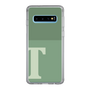 Slim Protection Case［ Original - initial two tone - T green ］