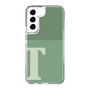 Slim Protection Case［ Original - initial two tone - T green ］