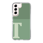 Slim Protection Case［ Original - initial two tone - T green ］