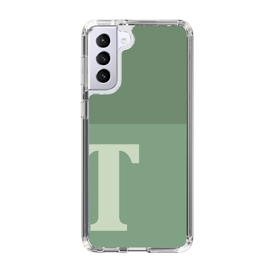 Slim Protection Case［ Original - initial two tone - T green ］