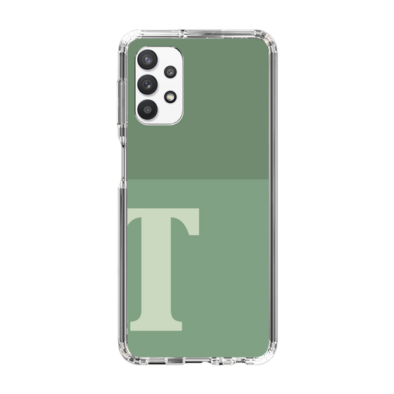 Slim Protection Case［ Original - initial two tone - T green ］